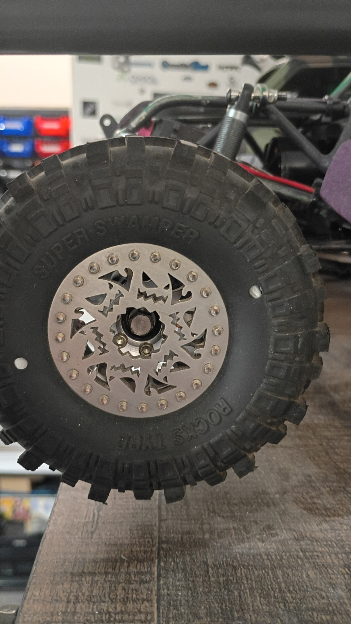 RC 1.9  beadlock rings 24 bolt